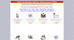 Desktop Screenshot of camaras-seguridad.videoofertas.com.ar